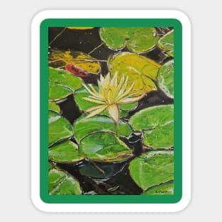 Water Lily Sticker